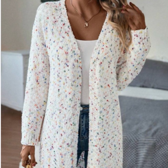 New open front cardigan sweater - Picture 2 of 5